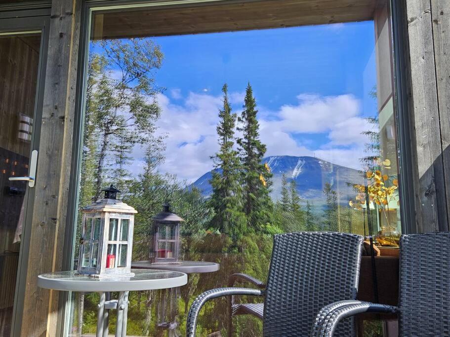 Ny Leilighet Med Flott Utsikt Til Gaustatoppen Rjukan Ngoại thất bức ảnh
