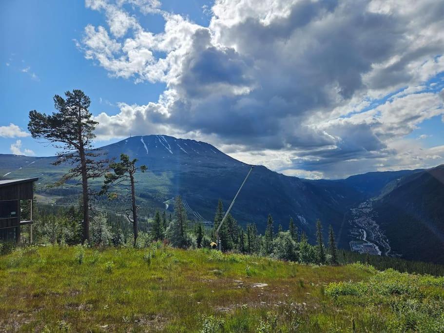 Ny Leilighet Med Flott Utsikt Til Gaustatoppen Rjukan Ngoại thất bức ảnh