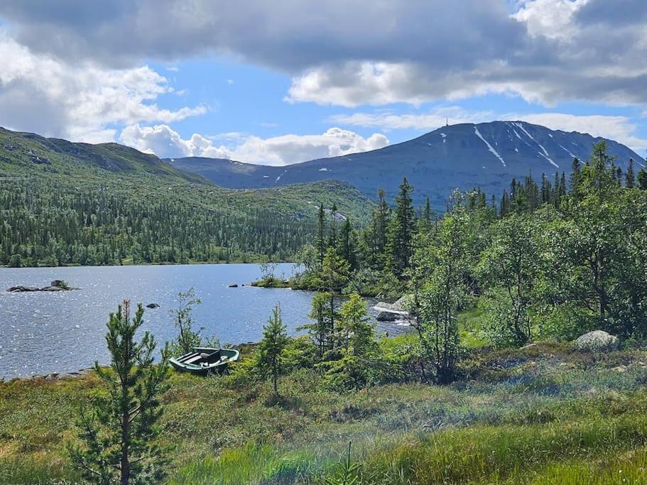 Ny Leilighet Med Flott Utsikt Til Gaustatoppen Rjukan Ngoại thất bức ảnh
